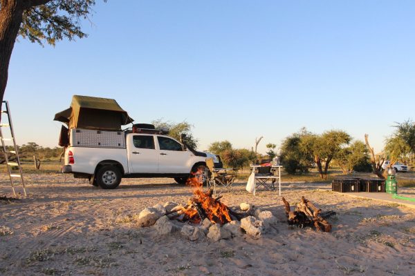 4x4 Car Rental Botswana with Camping Gear