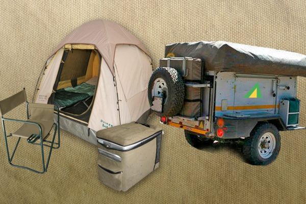 car rental Namibia 4x4 with camping gear